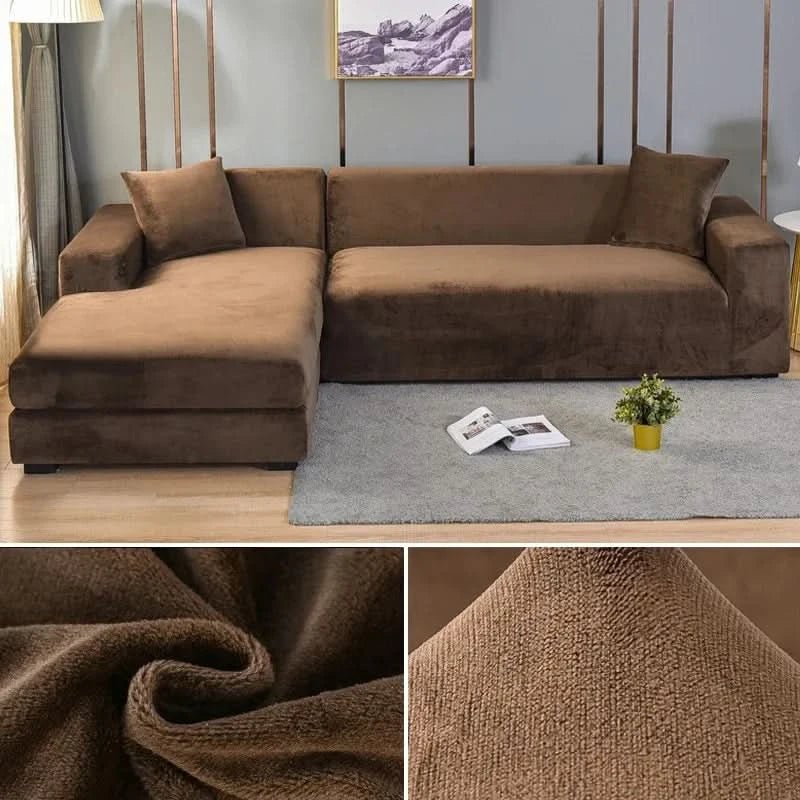 Elastic and Stylish Living Room Sofa Slipcover