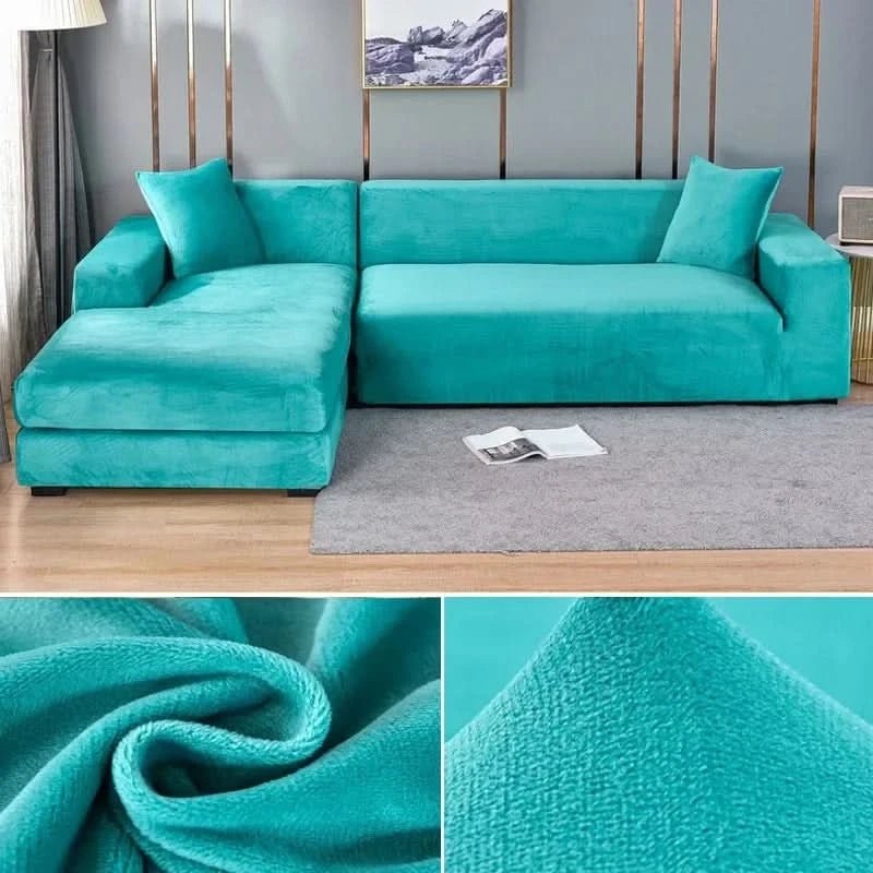 Elastic and Stylish Living Room Sofa Slipcover