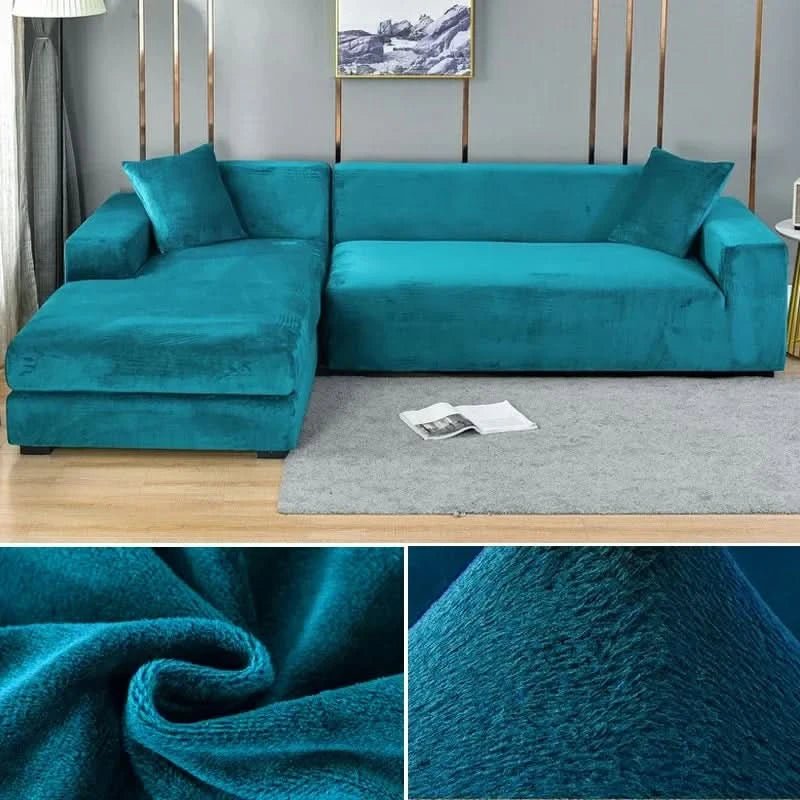Elastic and Stylish Living Room Sofa Slipcover