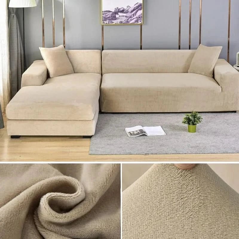 Elastic and Stylish Living Room Sofa Slipcover