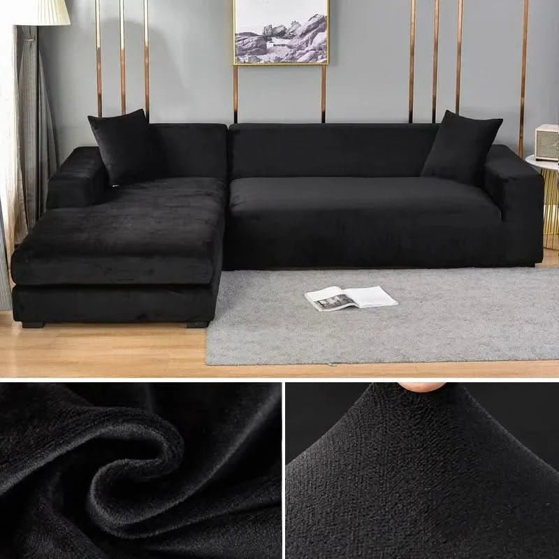 Elastic and Stylish Living Room Sofa Slipcover