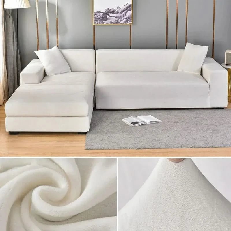 Elastic and Stylish Living Room Sofa Slipcover