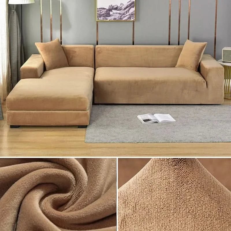 Elastic and Stylish Living Room Sofa Slipcover