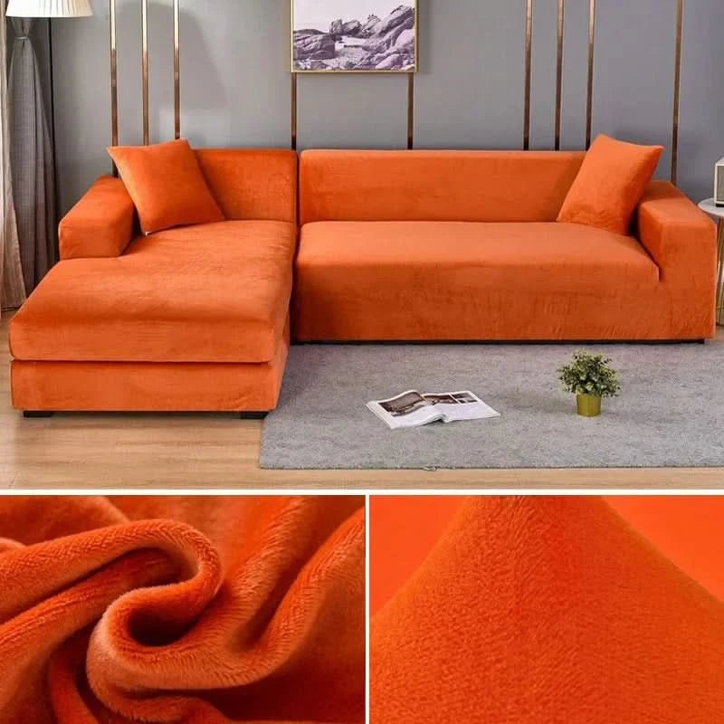 Elastic and Stylish Living Room Sofa Slipcover
