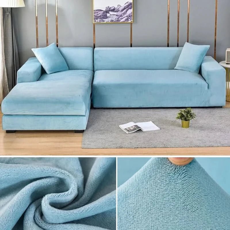 Elastic and Stylish Living Room Sofa Slipcover