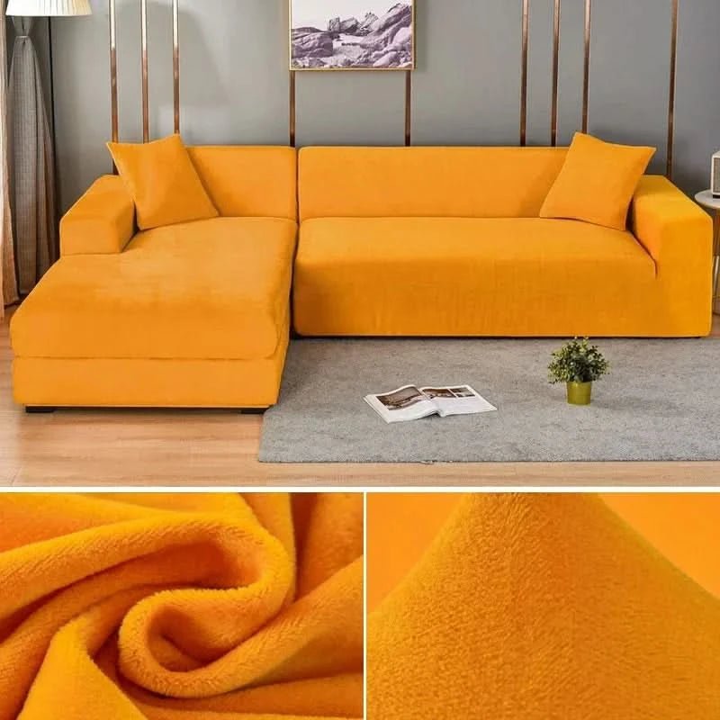 Elastic and Stylish Living Room Sofa Slipcover