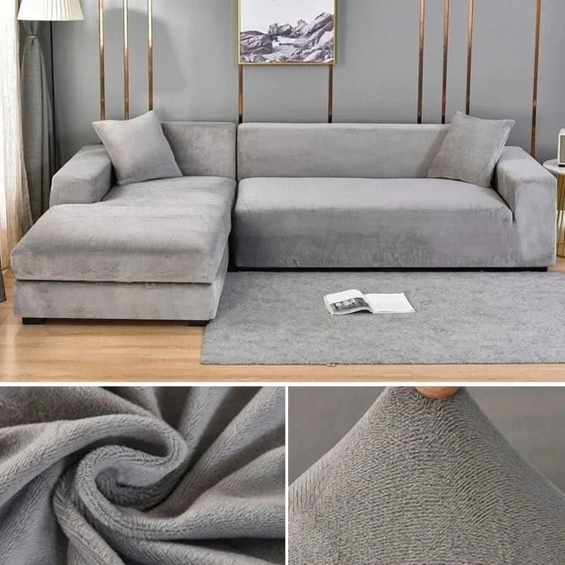 Elastic and Stylish Living Room Sofa Slipcover