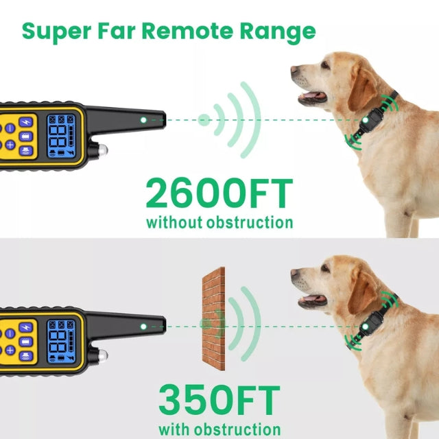 Electric Dog Training Collar E-Collar with Remote Control – Safe and Effective