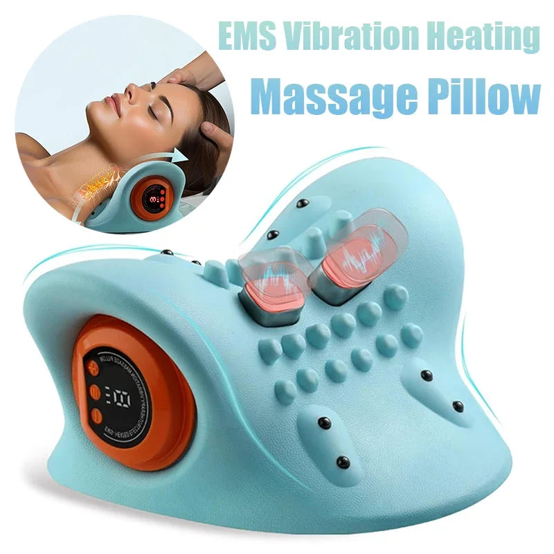 Electric Neck and Shoulder Massager with Traction Function