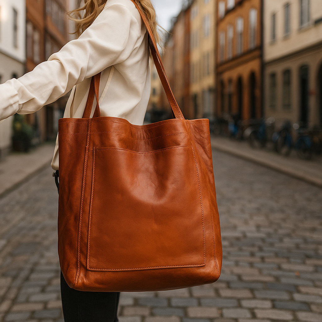 Elegant Handmade Spacious Tote Bag for Women