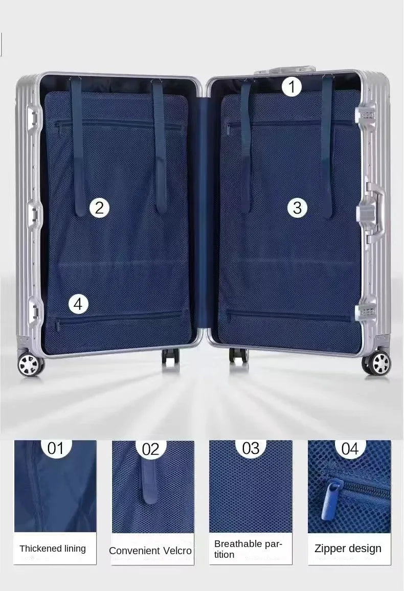 Elegant Hardshell Suitcase – Durable & Comfortable
