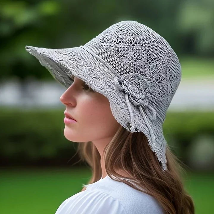 Elegant Wide-Brim Sun Hat