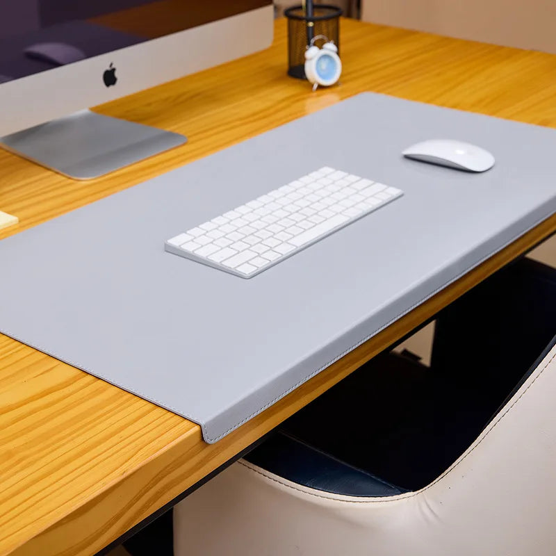 Ergonomic Anti-Slip PU Leather Desk Mat