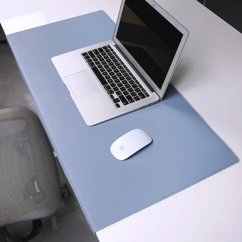 Ergonomic Anti-Slip PU Leather Desk Mat