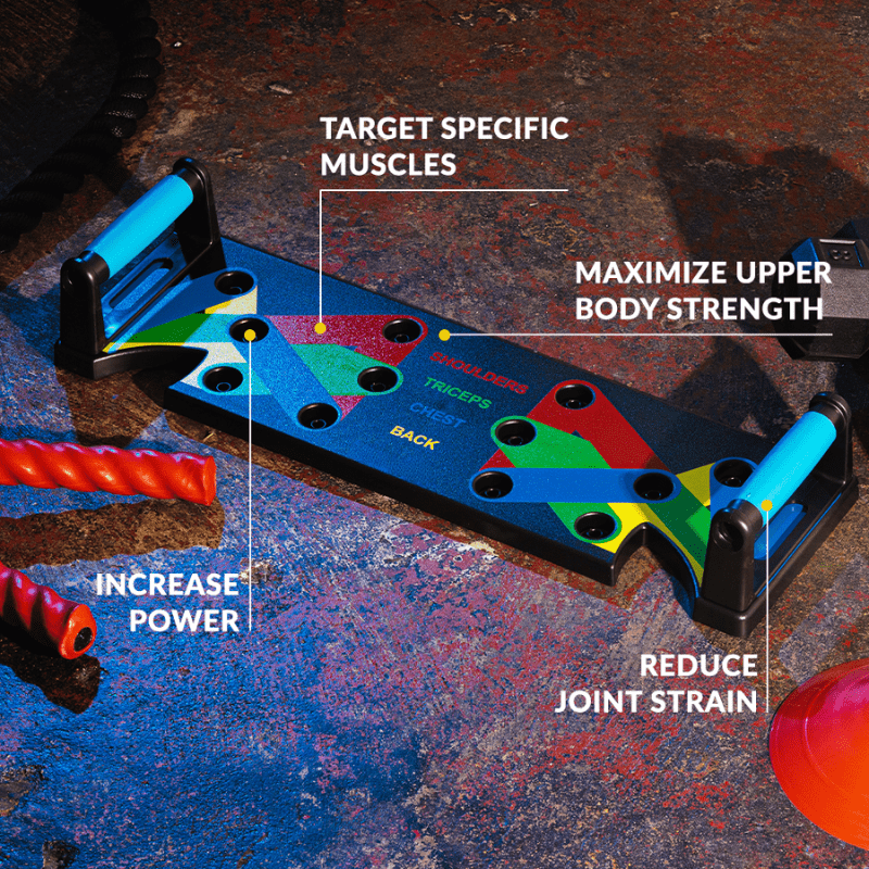 Ergonomic Push-Up Board for Targeted Upper Body Workouts