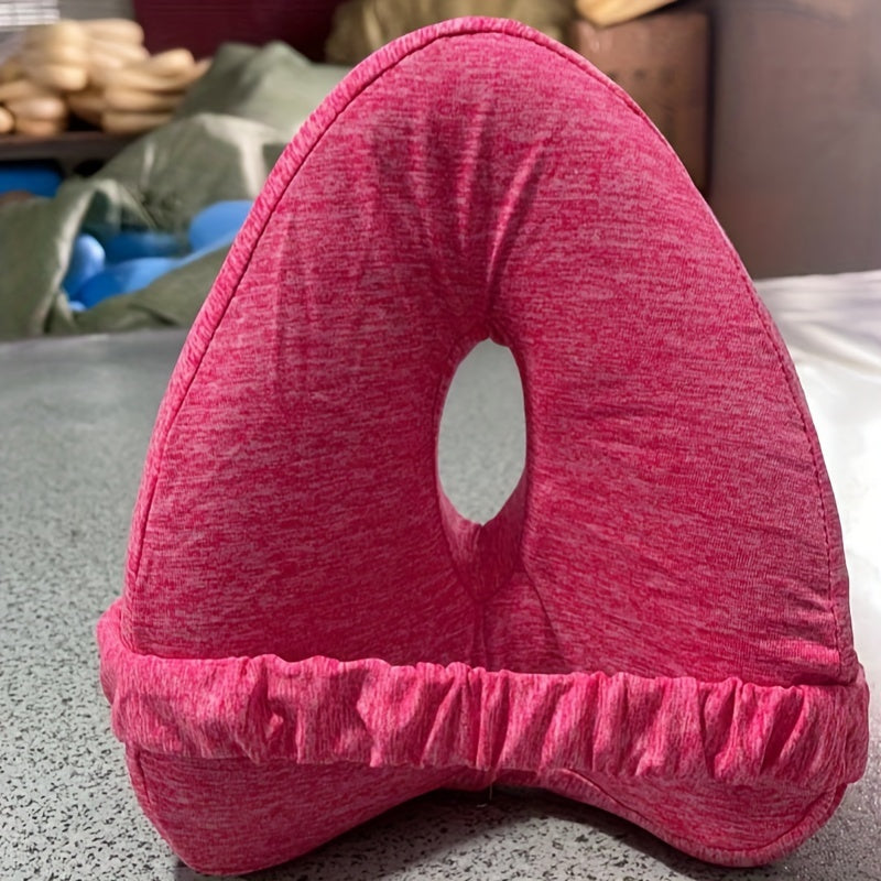 Ergonomic Side Sleeper Knee Pillow with Removable and Washable Cover