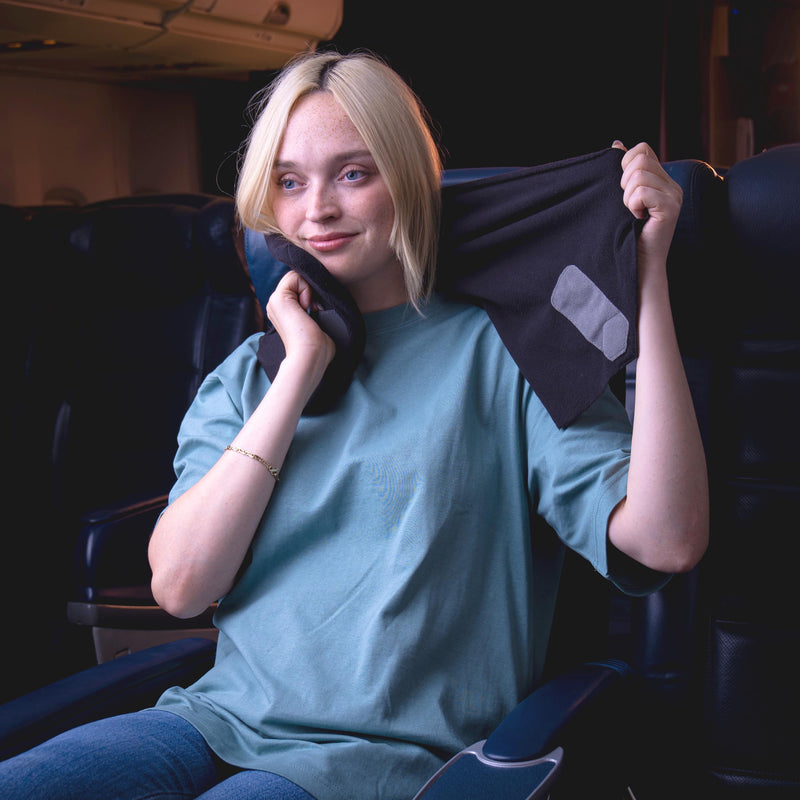 Ergonomic Travel Pillow - Airplane Pillow