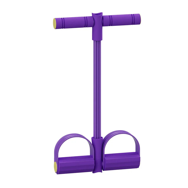 Exercise Pull Rope with Foot Pedals