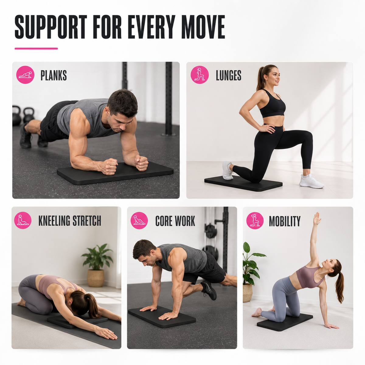 Extra Thick Exercise Knee Pad