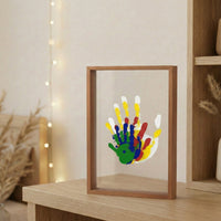 Family Portrait – Handprint Portrait Gift