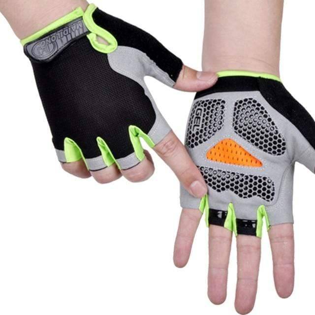 Fingerless Cycling Gloves with Enhanced Grip