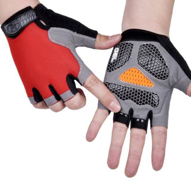 Fingerless Cycling Gloves with Enhanced Grip