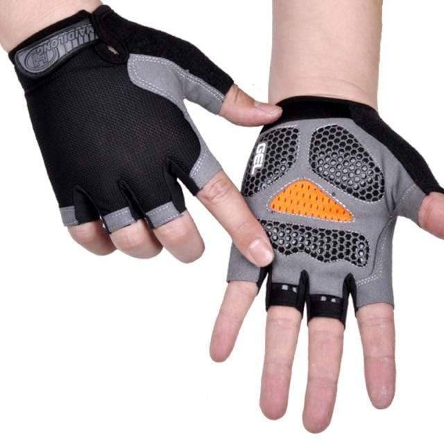 Fingerless Cycling Gloves with Enhanced Grip
