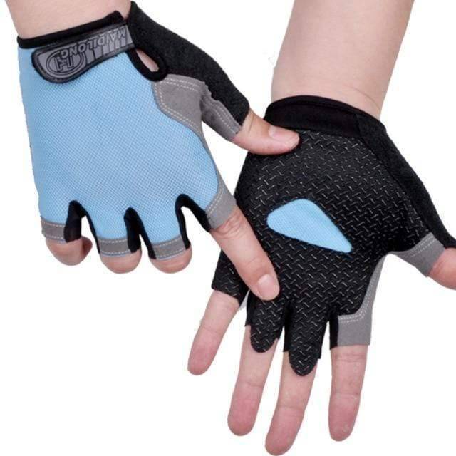 Fingerless Cycling Gloves with Enhanced Grip