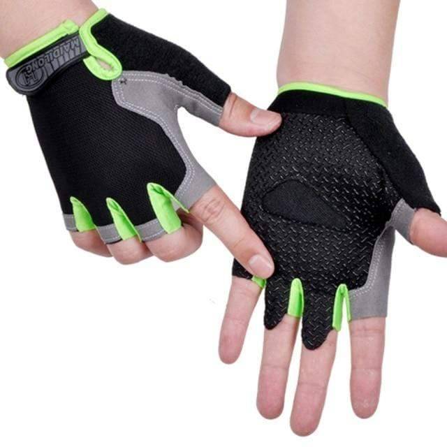 Fingerless Cycling Gloves with Enhanced Grip