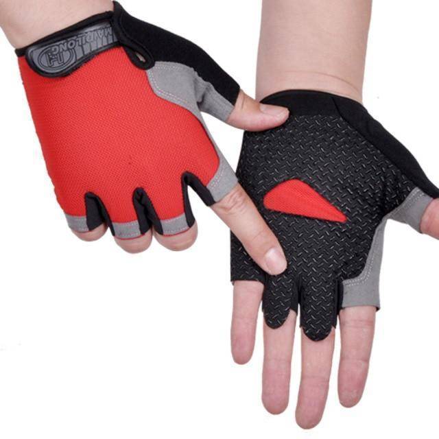 Fingerless Cycling Gloves with Enhanced Grip