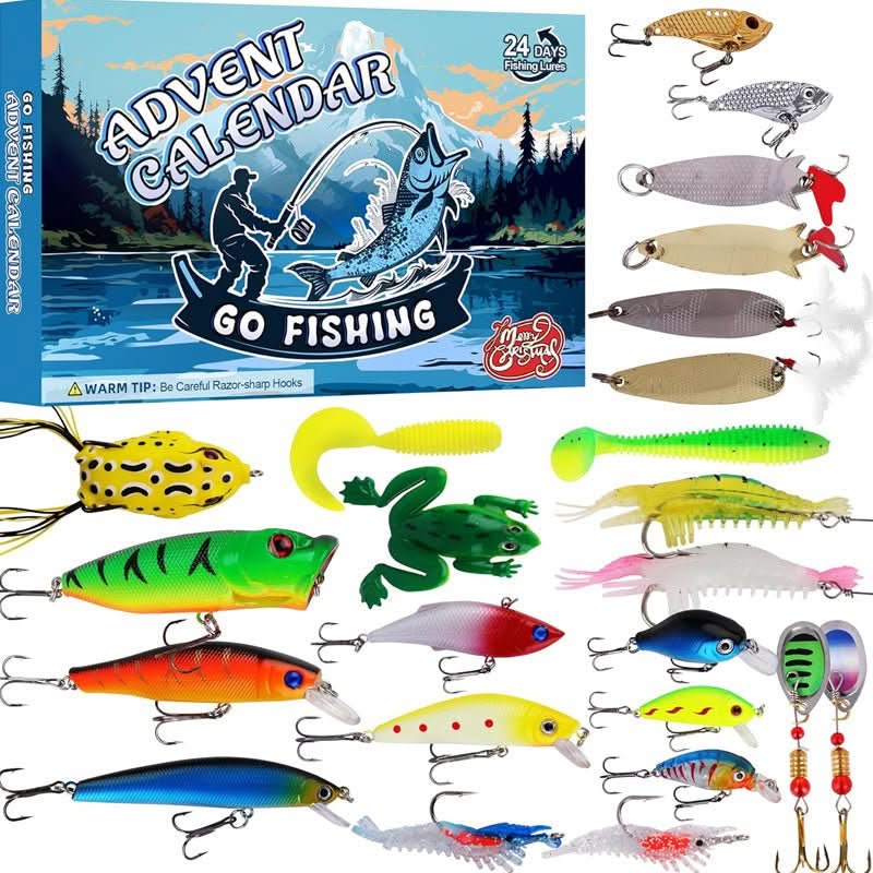 Fisherman's Advent Calendar with 24 Surprises