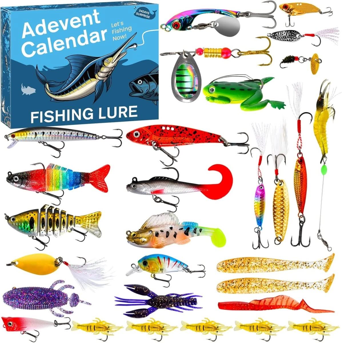 Fisherman's Advent Calendar with 24 Surprises