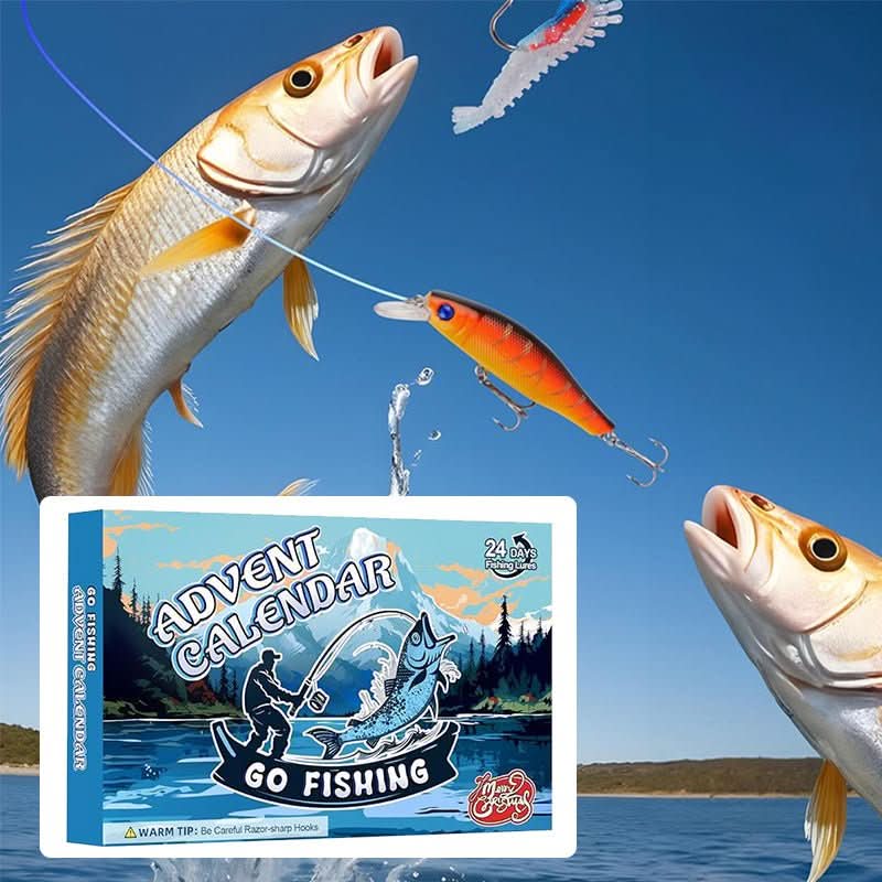 Fisherman's Advent Calendar with 24 Surprises