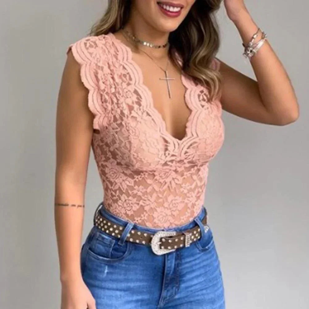 Fitted Sleeveless Top