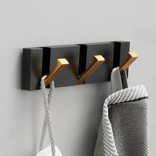 Foldable Stainless Steel Wall Hooks for Modern Interiors