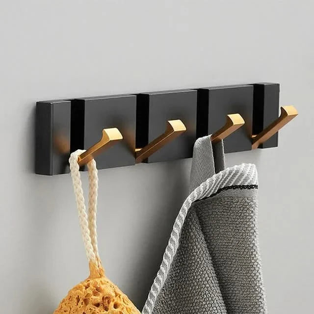 Foldable Stainless Steel Wall Hooks for Modern Interiors