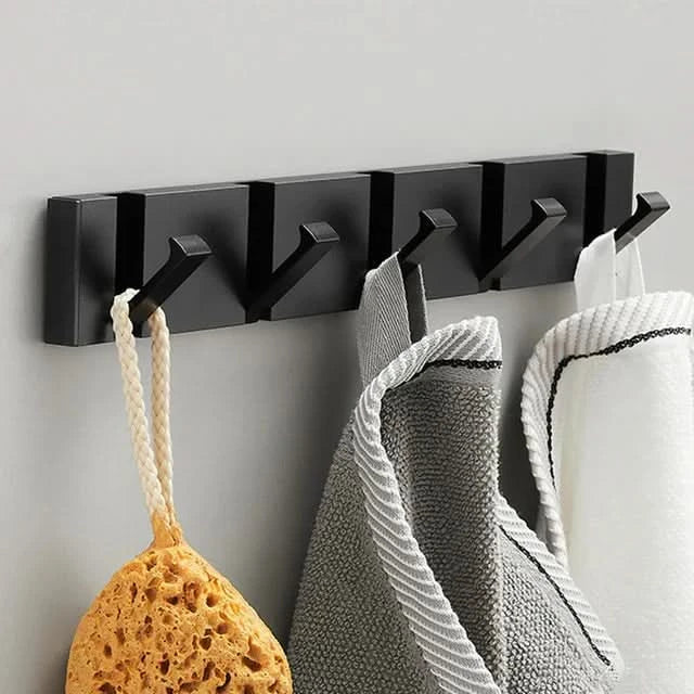 Foldable Stainless Steel Wall Hooks for Modern Interiors