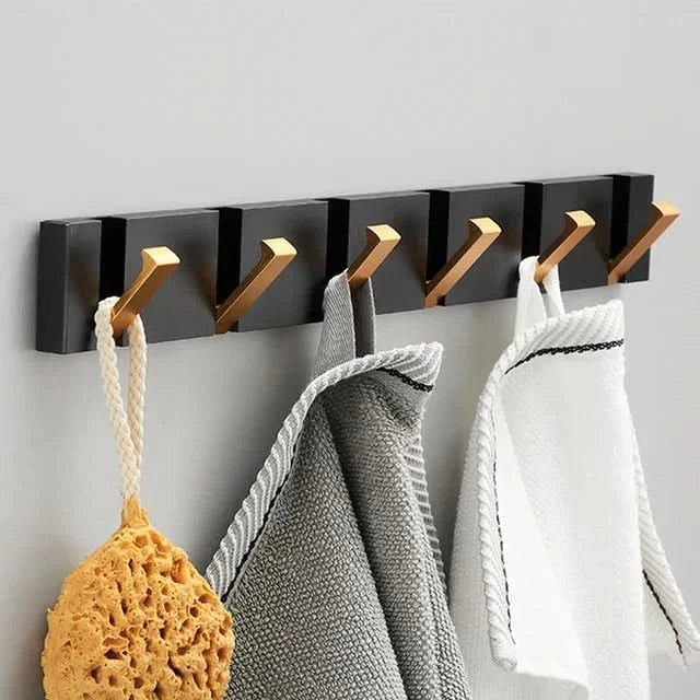 Foldable Stainless Steel Wall Hooks for Modern Interiors