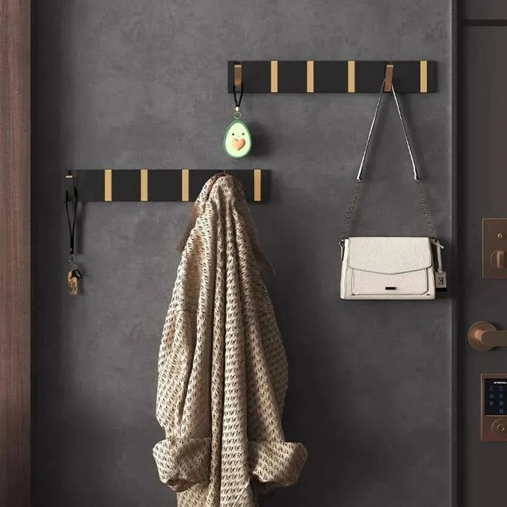 Foldable Stainless Steel Wall Hooks for Modern Interiors