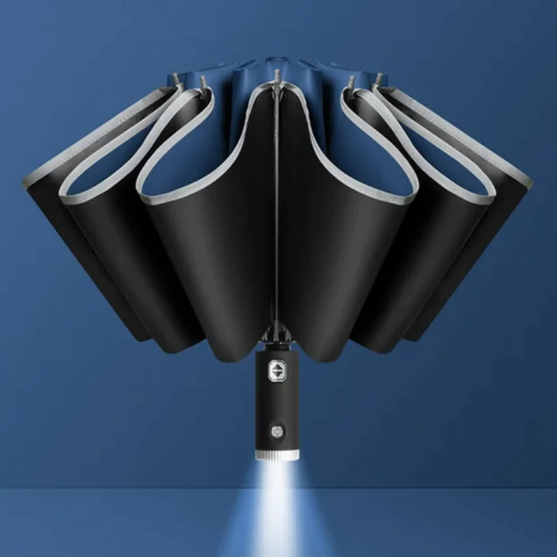 Fully Automatic Umbrella with LED Light