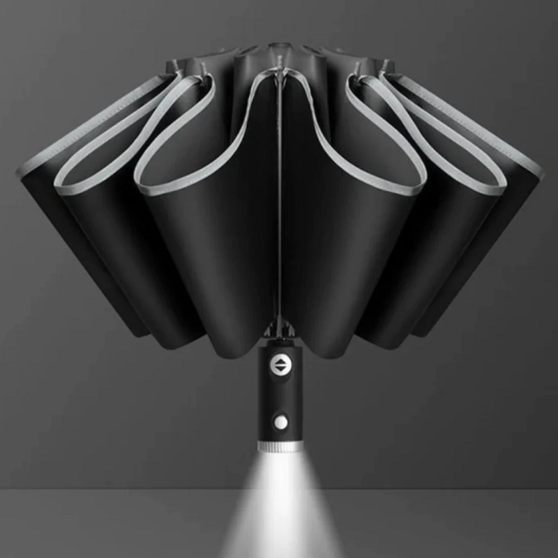 Fully Automatic Umbrella with LED Light