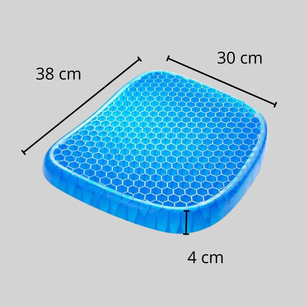 Gel Comfort Seat Pad with Honeycomb Support