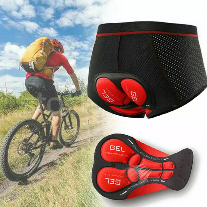 Gel-Padded Cycling Underwear for Men and Women