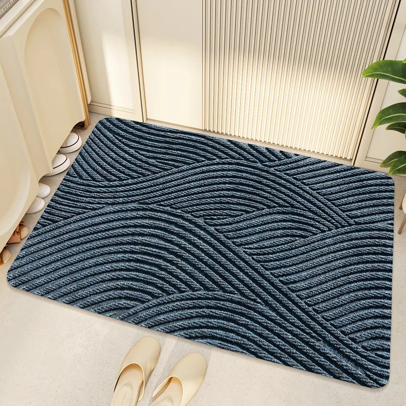 Geometric Indoor and Outdoor Doormat
