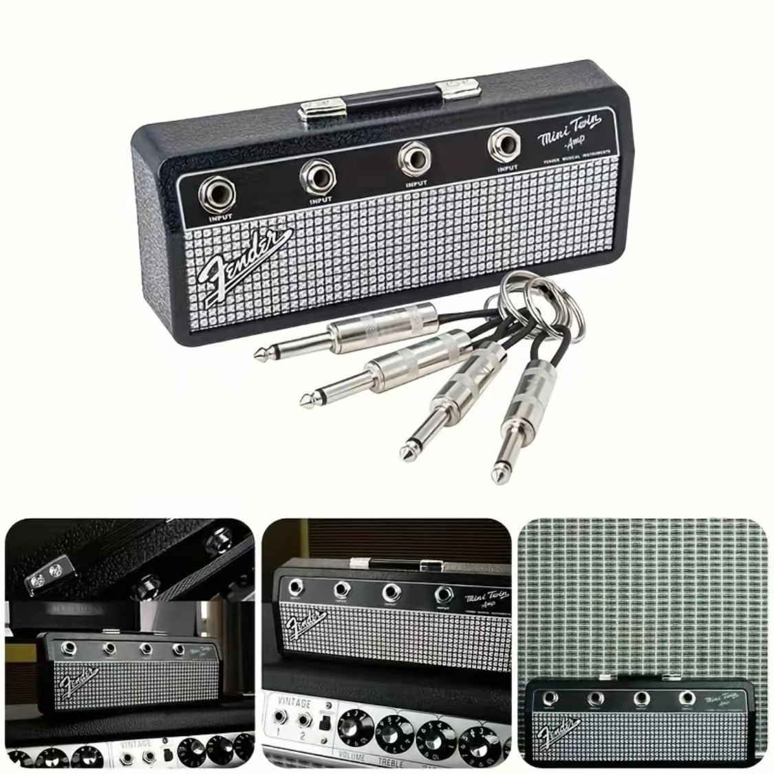 Guitar Amplifier Key Holder