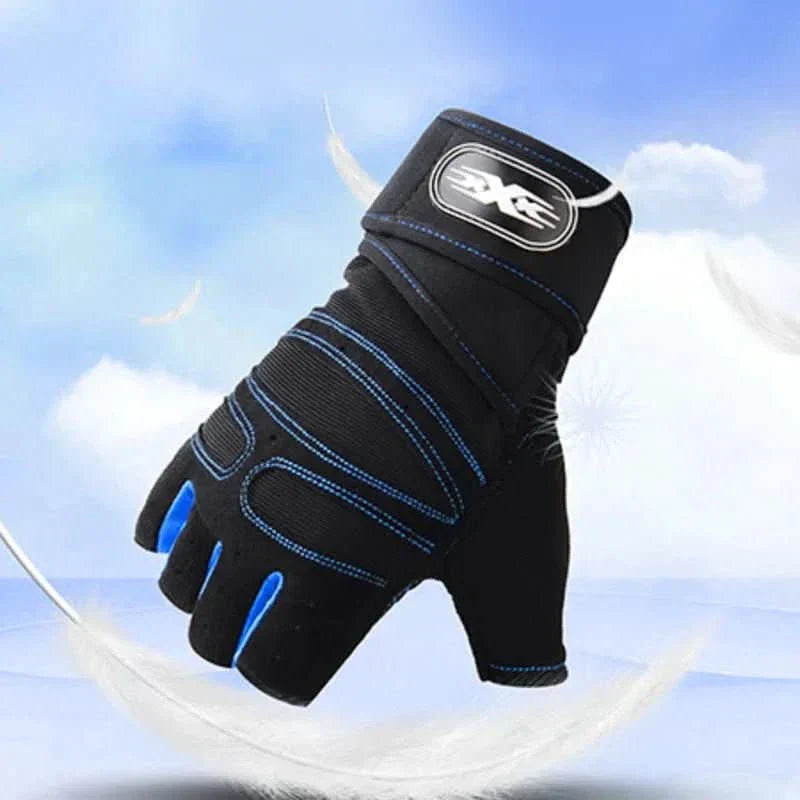 Gym Gloves with Impact Padding & Wrist Support