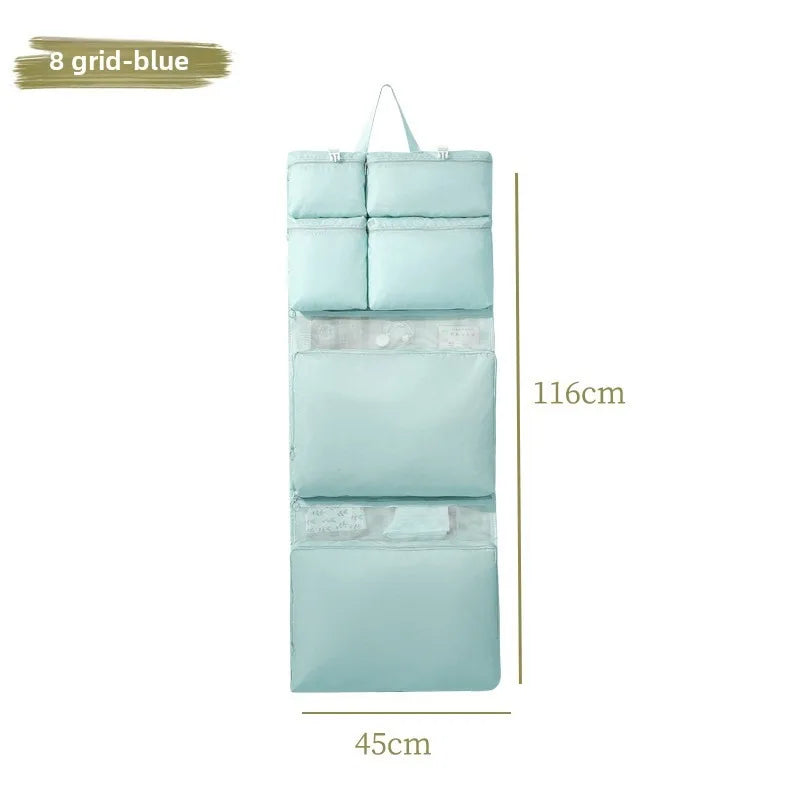Hanging Travel Bag - Compact, Foldable Organizer with Multiple Compartments