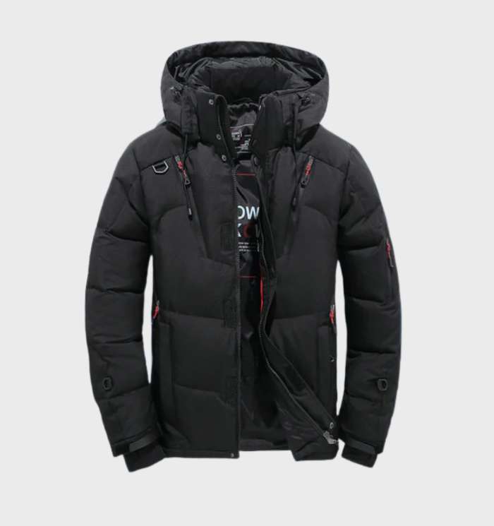 Heavily Insulated Waterproof and Windproof Winter Parka Jacket