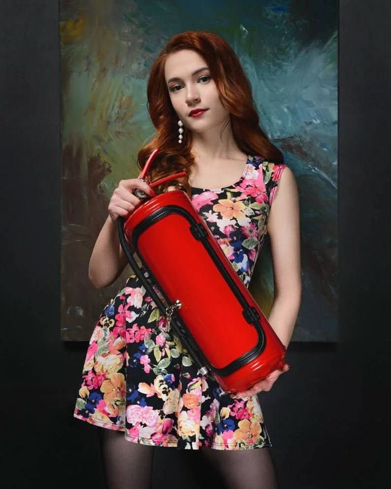 Hidden Fire Extinguisher Minibar - Creative and Functional