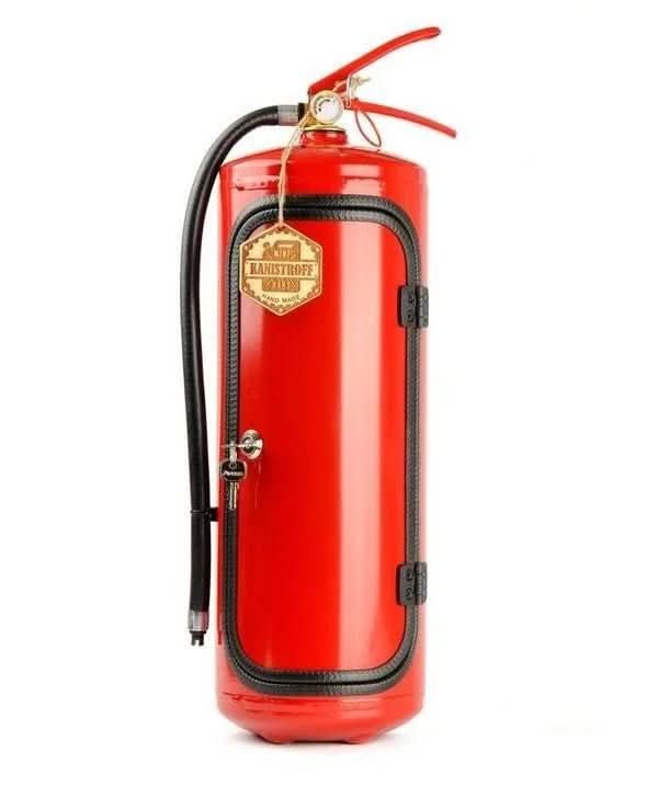 Hidden Fire Extinguisher Minibar – Novelty Drink Storage Cabinet